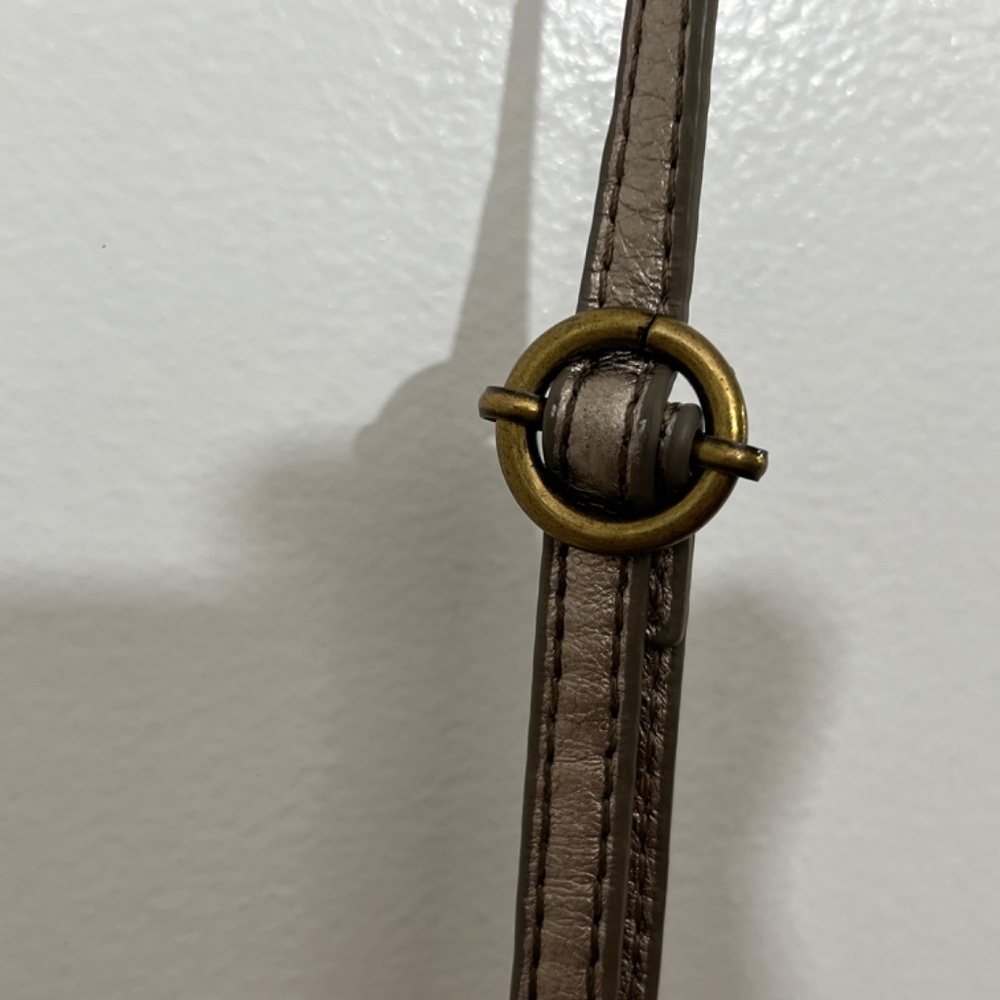 The Sak Bag gunmetal color Purse Crossbody Or Clutch with multicolor interior - Picture 6 of 15